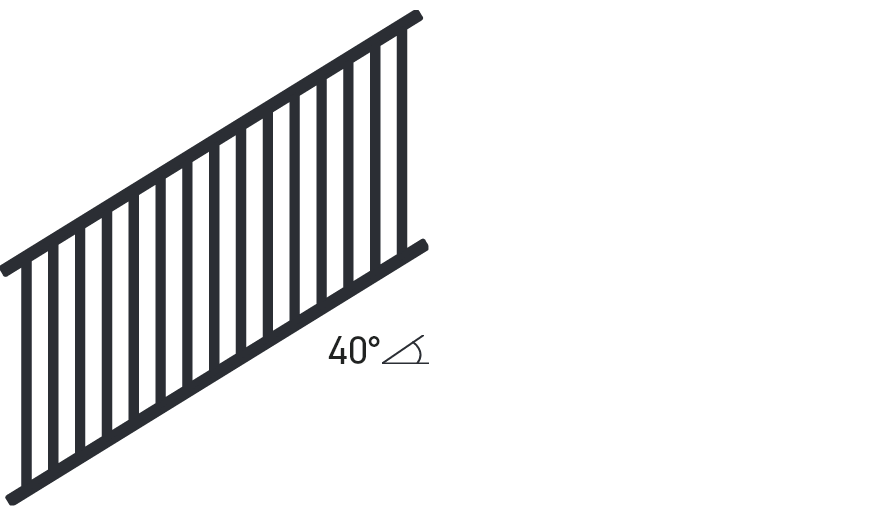 Fe26 Steel Railing Enhanced Wrought Iron Railing Fortress