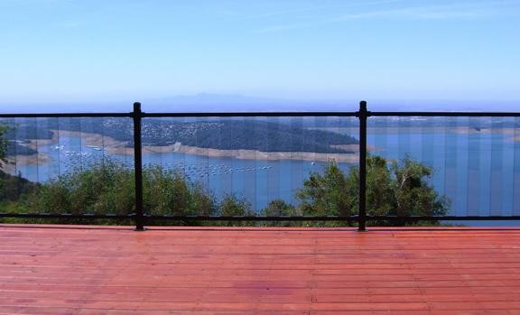 balcony stainless steel cable railing design Rot Proof And Elegant 
