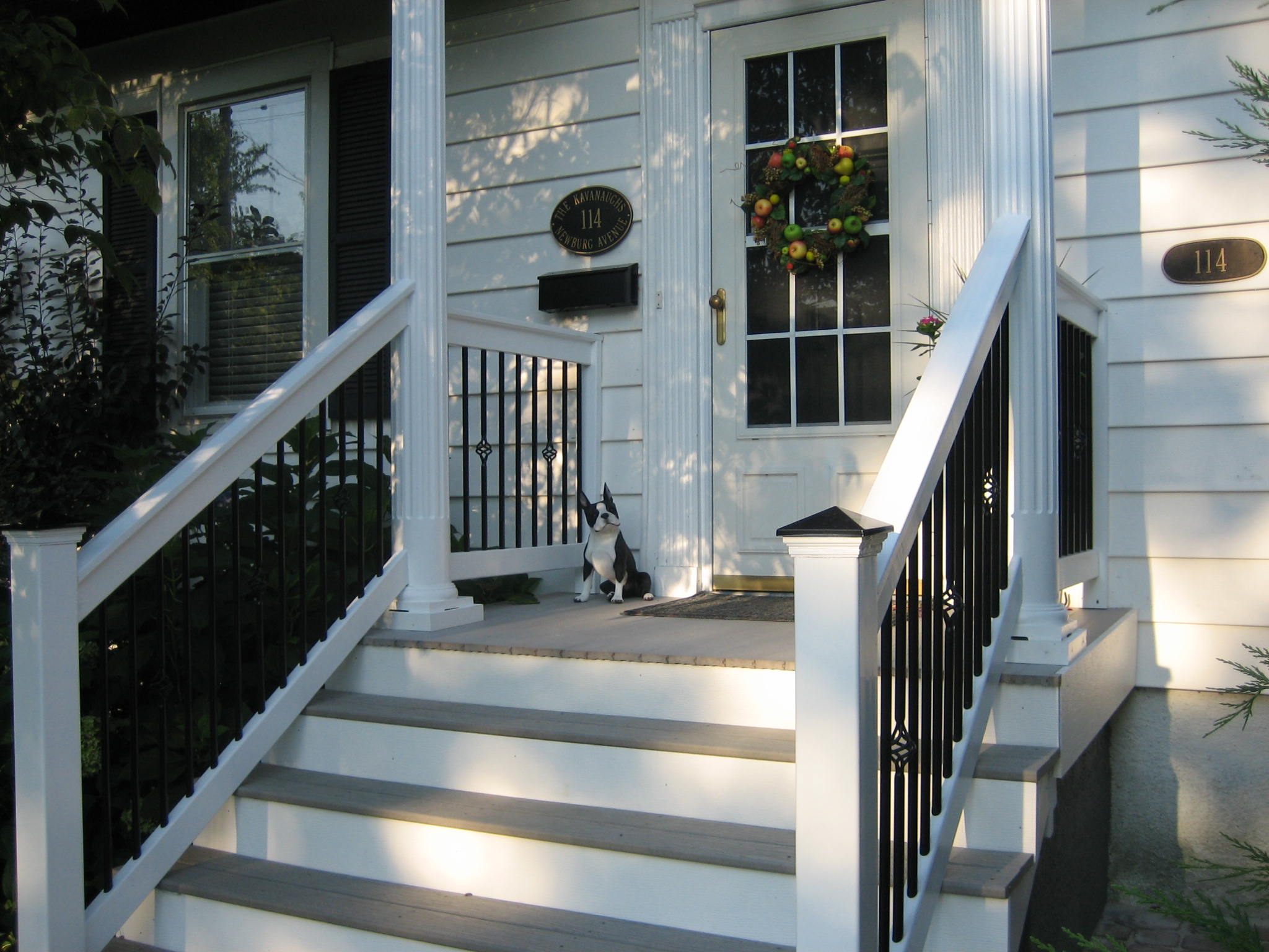 Railings For The Front Porch Steps Fortress