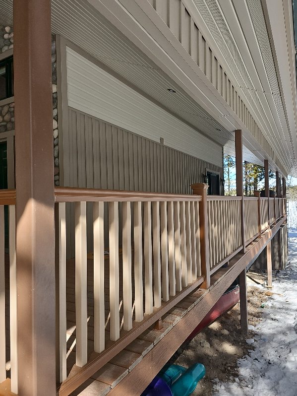 Steel Deck Framing Replaces Collapsed Wood Deck in Idaho Case Study