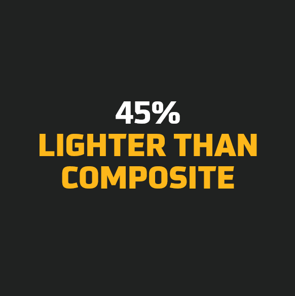 45 Percent Lighter