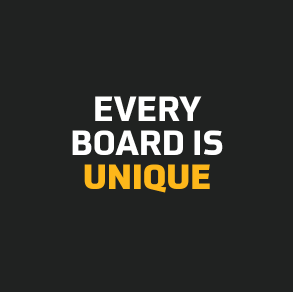Every Board is Unique