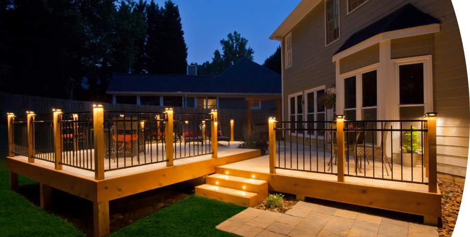 Outdoor under deals deck lighting