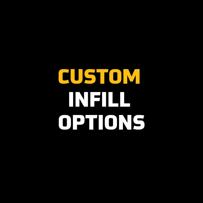 custom infill options