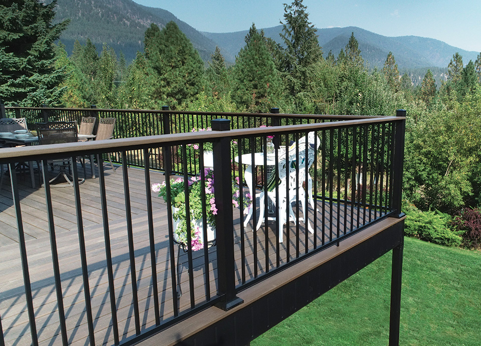 Aluminum Railing Options Fortress Railing