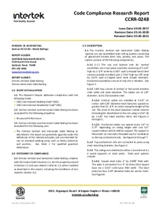 Horizontal Cable Railing Code Compliance Research Report