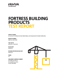 Fe26 10’ Panels & Drink Rail Test Report