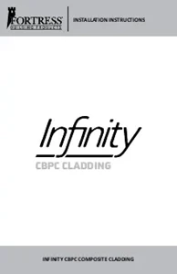 Infinity® Cladding Installation Instructions
