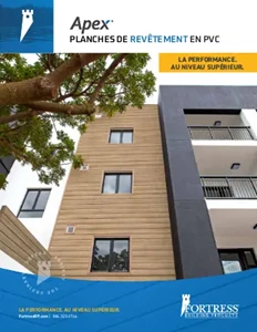 Apex® Cladding Board Sales Sheet (French)