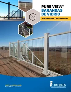 Pure View® Railing Sales Sheet (Spanish)