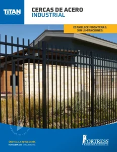 Fiche de vente de la clôture Titan Architectural (Espagnol)