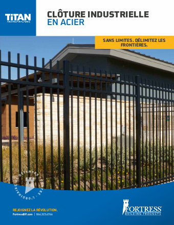 Titan Architectural Fencing Sales Sheet (French)