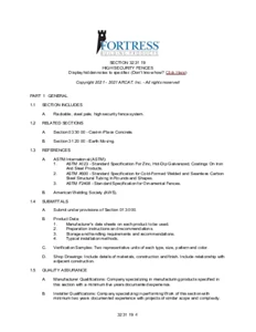 Ares Specifications