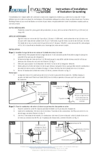 Evolution Steel Framing Grounding Installation Instructions (French)