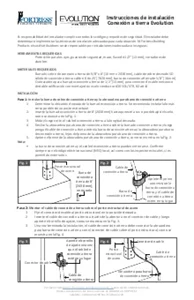 Instrucciones de instalación de la base de la estructura de acero Evolution (español)