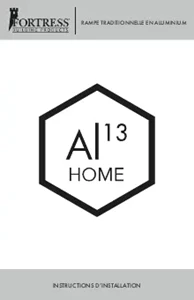 Instrucciones de instalación para productos tradicionales Al13 HOME (francés)