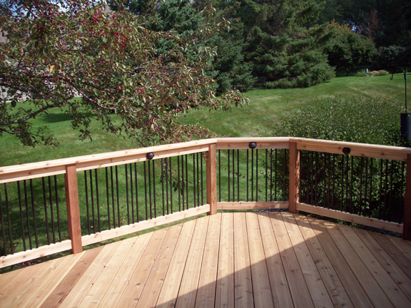 Replacing Wood Deck Balusters with Metal Ones | Fortress