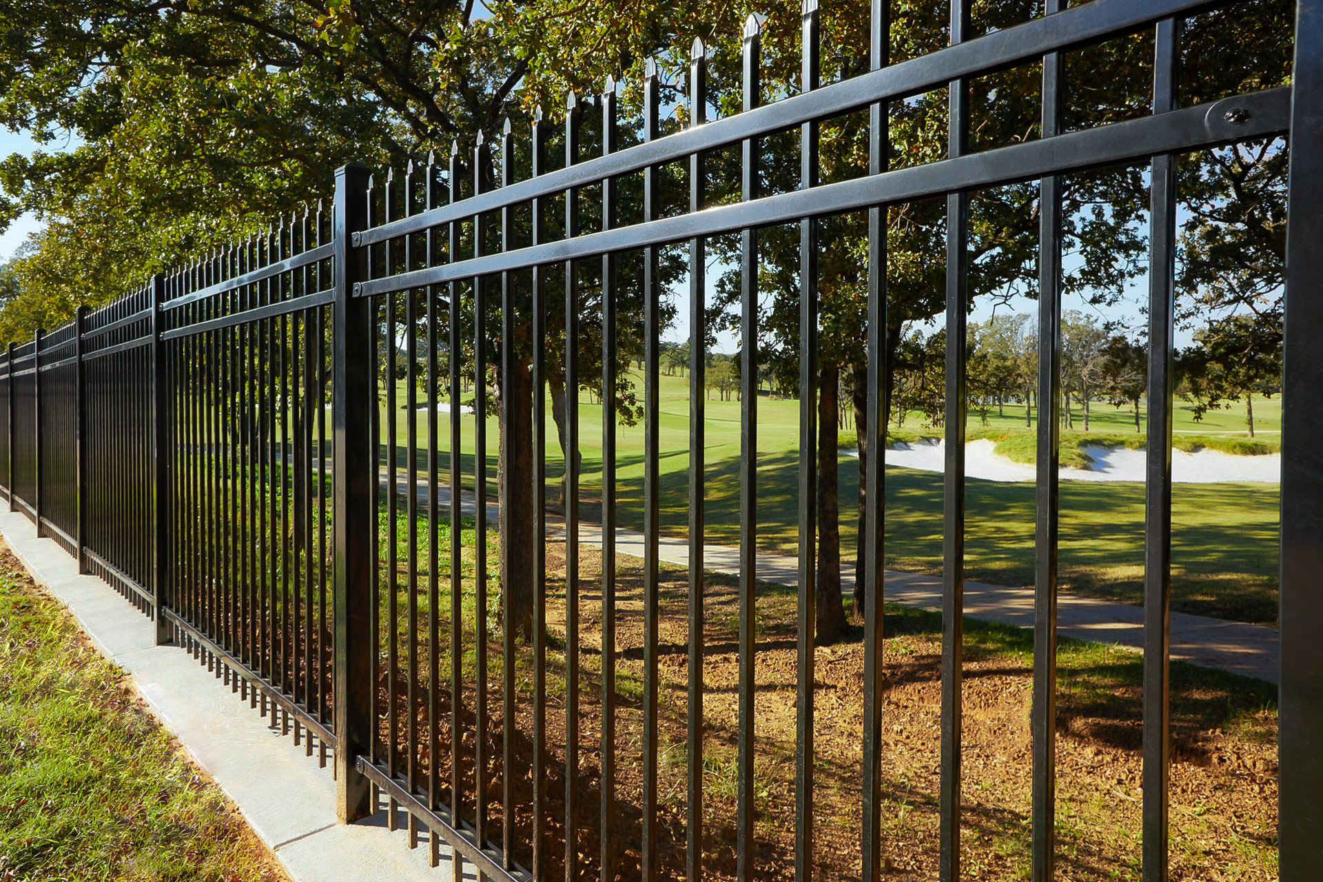 metal fence