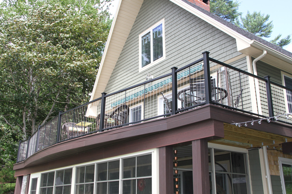 Cable Railing Kits for Decks Easily Create Taut, Even Cable Railings