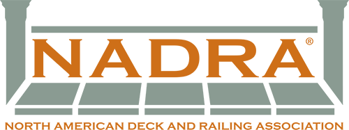 Logo for the North American Deck and Railing Association (NADRA)