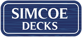 Simcoe Decks logo representing quality in steel deck framing, aluminum railing, and modern outdoor living solutions.